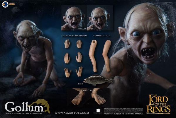 Lord of the Rings: Gollum 1/6 Action Figure - Asmus Collectible Toys
