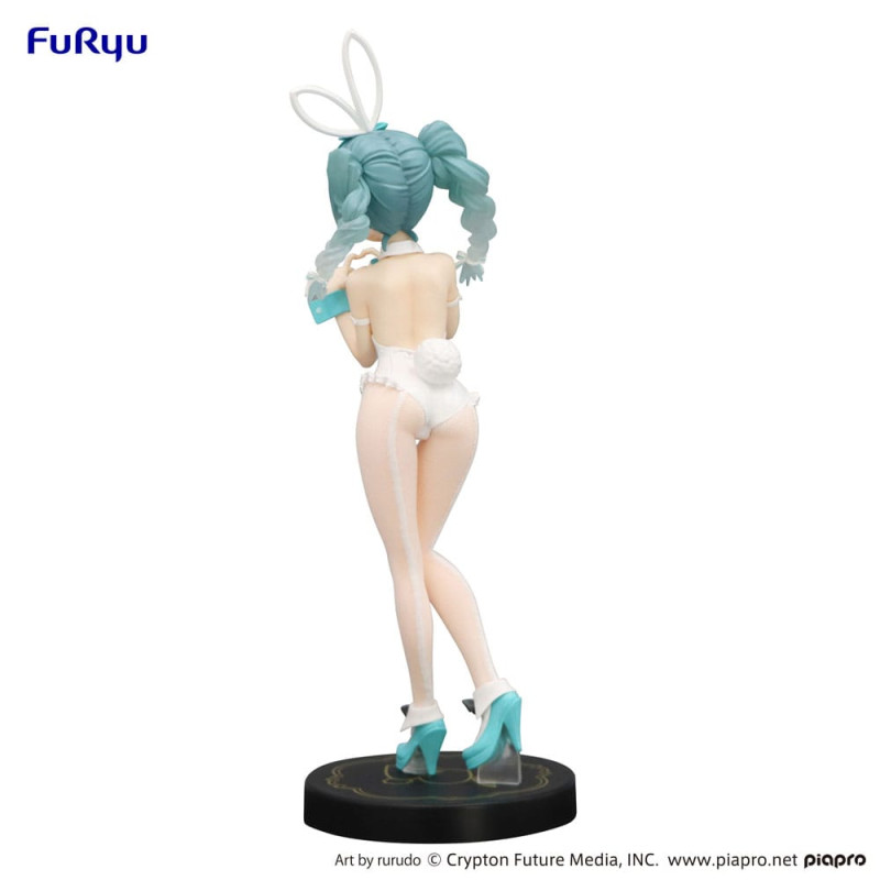 Hatsune Miku BiCute Bunnies PVC Statue Miku Rurudo White Color Ver. 27 cm 2