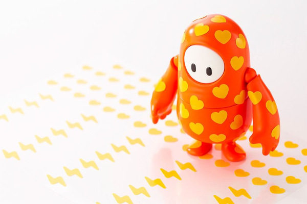 Fall Guys: Ultimate Knockout Action Figure 1/20 Legendary Edition Orangeade / Golden Chicken Costume 9