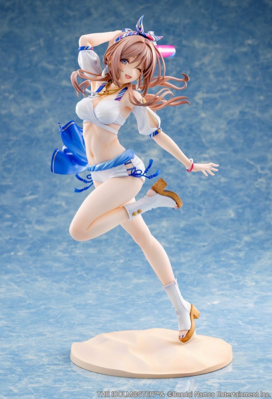 The Idolmaster Gakuen PVC Figure 1/7 Himesaki Rinami Kimi to Semi Blue Ver. 27 cm 4
