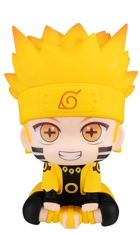 Naruto Shippuden Look Up PVC Statue Naruto Uzumaki Six Paths Sage Mode & Minato Namikaze 11 cm (with 13