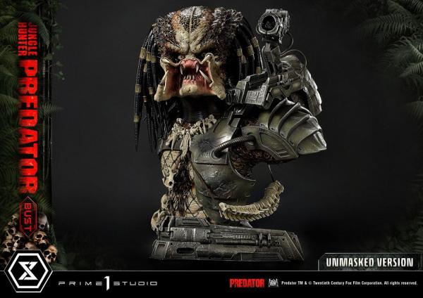 Predator: Jungle Hunter Predator Unmasked Version 1/3 Bust - Prime 1 Studio