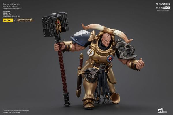 Warhammer Age of Sigmar Actionfigur Stormcast Eternals The Blacktalons Rostus Oxen hammer 20 cm 6