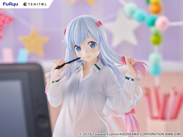 Eromanga Sensei Tenitol Tall PVC Statue Sagiri Izumi Shirts Ver. 30 cm 13