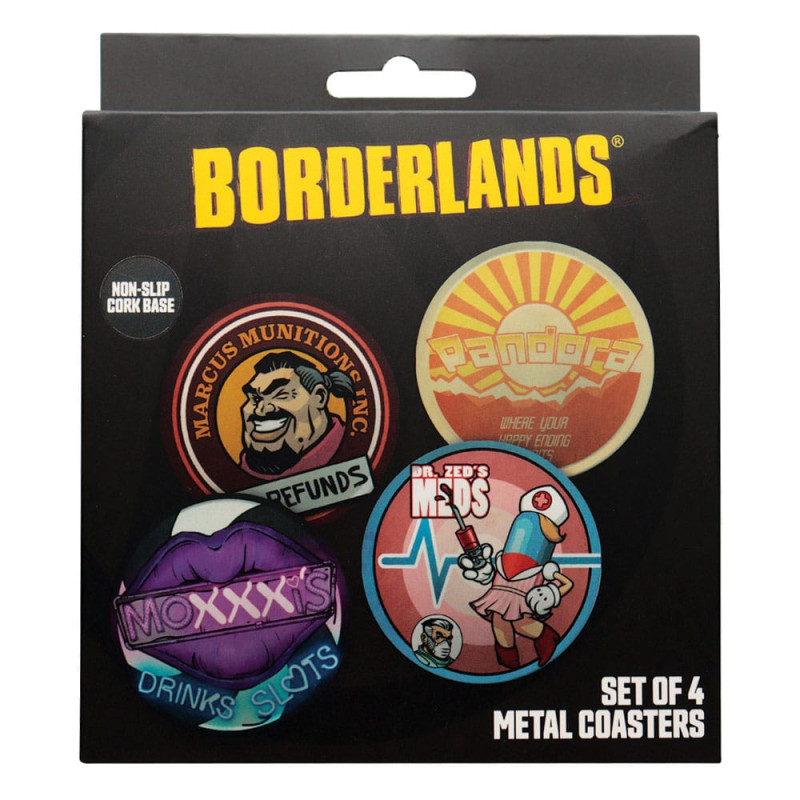 Borderlands Coaster 4-Pack 3
