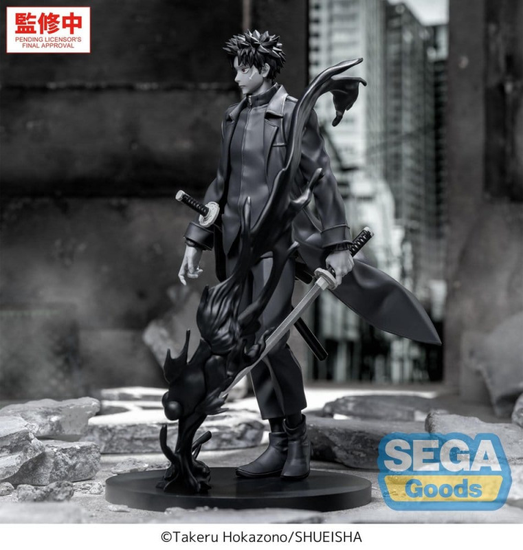 Kagurabachi Luminasta PVC Figure Chihiro Rokuhira Kuro 21 cm 2