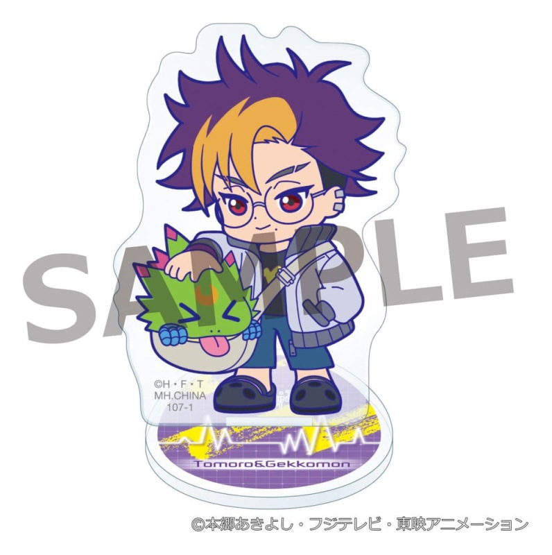 Digimon Buddycolle Acrylic Stands Beatbreak 6 cm Blind Box Display (6) 1