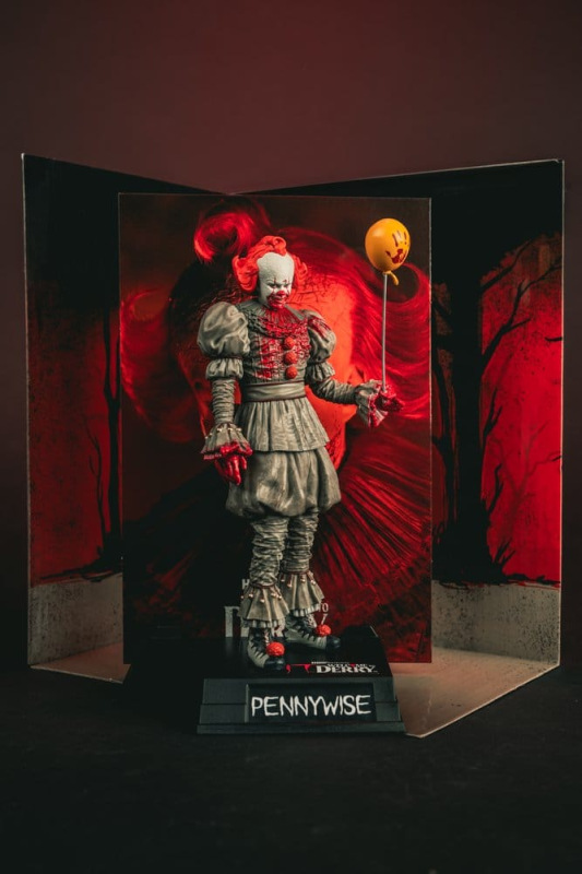 It Welcome to Derry Movie Maniacs Figure Pennywise (Bloody) 16 cm 10