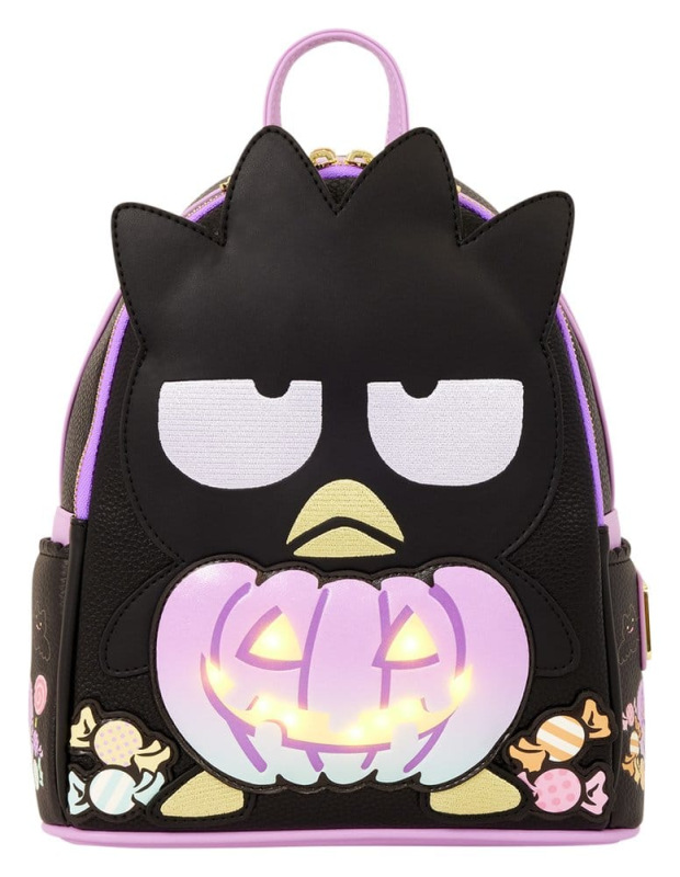 Sanrio by Loungefly Mini Backpack Badtz-Maru Pumpkin 1