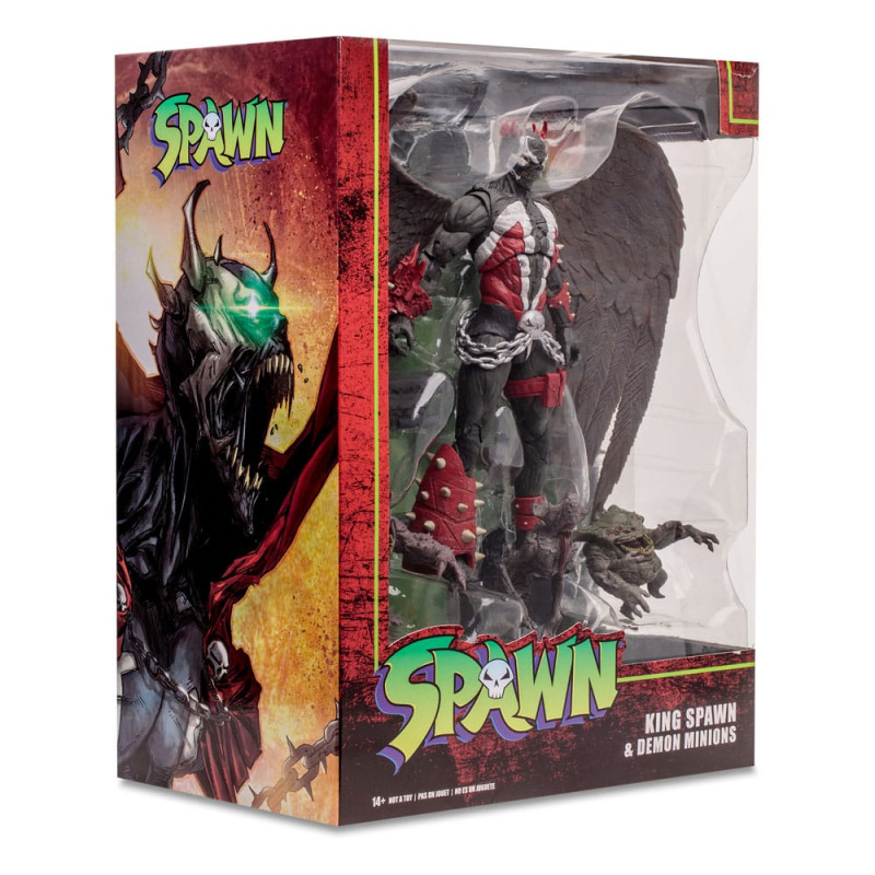 Spawn Megafig Action Figure King Spawn with Wings and Minions 30 cm 8