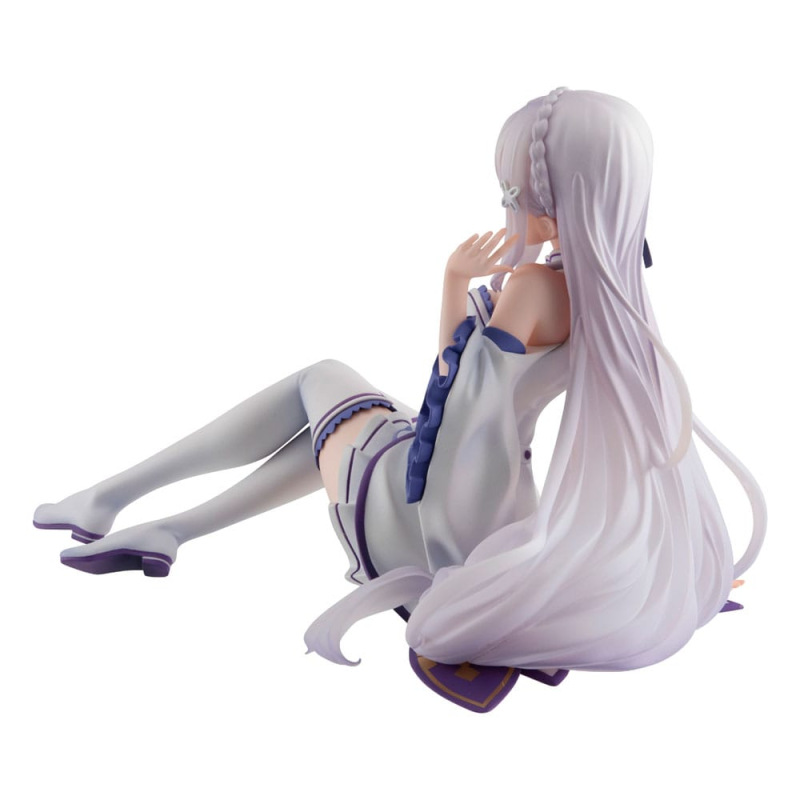Re:ZERO Starting Life in Another World Melty Princess PVC Statue Emilia Palm Size 9 cm 3