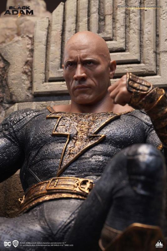 Black Adam Statue 1/4 Black Adam On Throne 53 cm 2