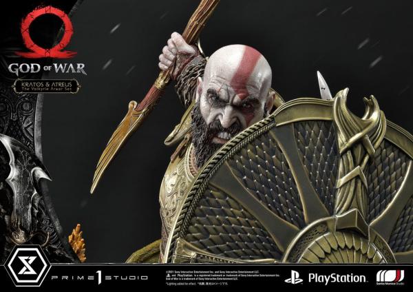 God of War: Kratos and Atreus in the Valkyrie 72 cm Statue - Prime 1 Studio