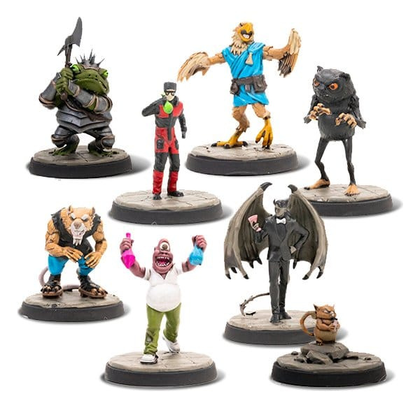 Dungeon Crawler Carl Miniatures Set 3 Mobs of Mordecai 2