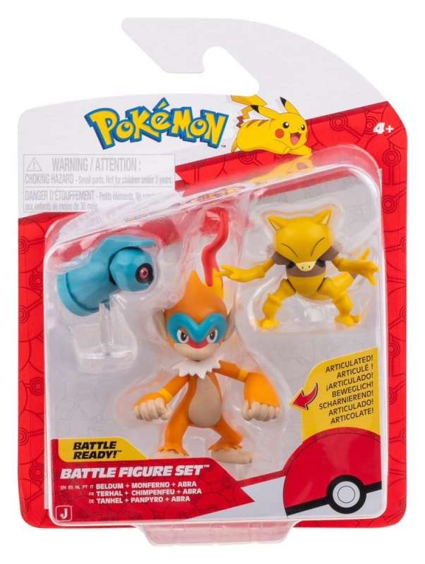 Pokémon Battle Figure Action Figures 3-Pack ver. 25 Assortment (4) 13