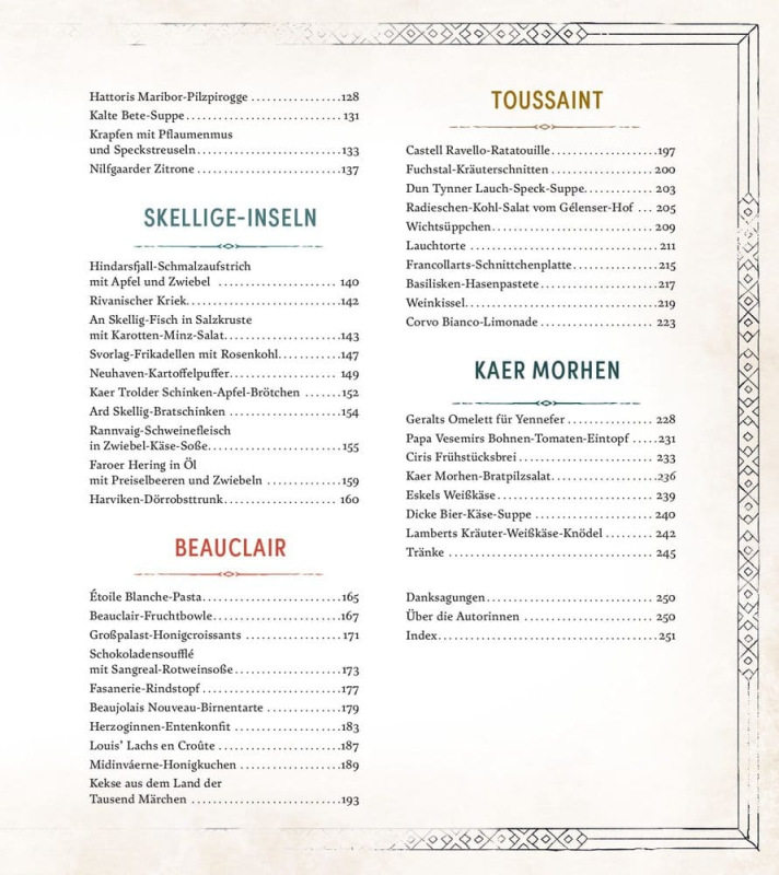 The Witcher: The Official Cookbook - Recipes, Legends and Culinary Tales *German Version* 2