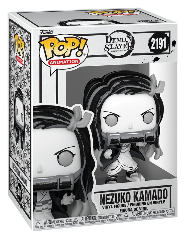 Demon Slayer: Kimetsu no Yaiba POP! Animation Vinyl Figures Nezuko(Sumi-Ink) 9 cm 1