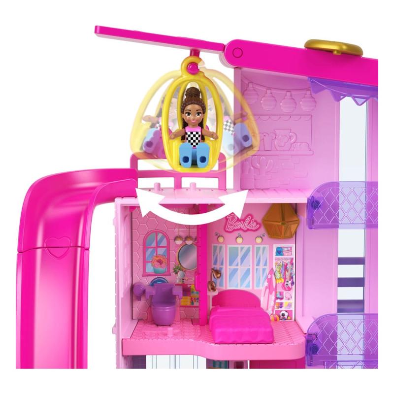 Barbie Polly Pocket Mini Figures & Playset Dollhouse