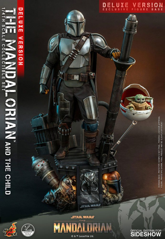Star Wars The Mandalorian Action Figure 2-Pack 1/4 The Mandalorian & The Child Deluxe 46 cm 11