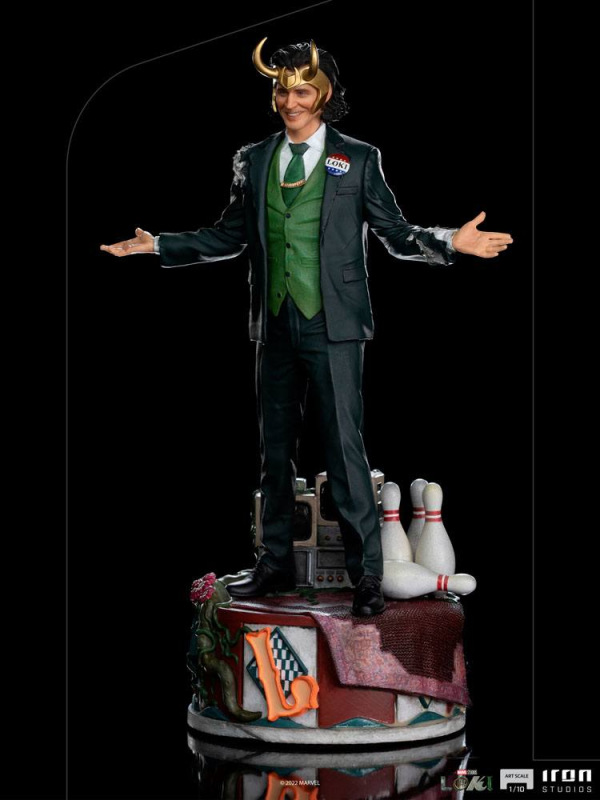 Loki Art Scale Statue 1/10 Loki President Variant 25 cm 2