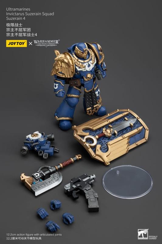 Warhammer The Horus Heresy Action Figure 1/18 Ultramarines Invictarus Suzerain Squad Suzerain 4 12 c