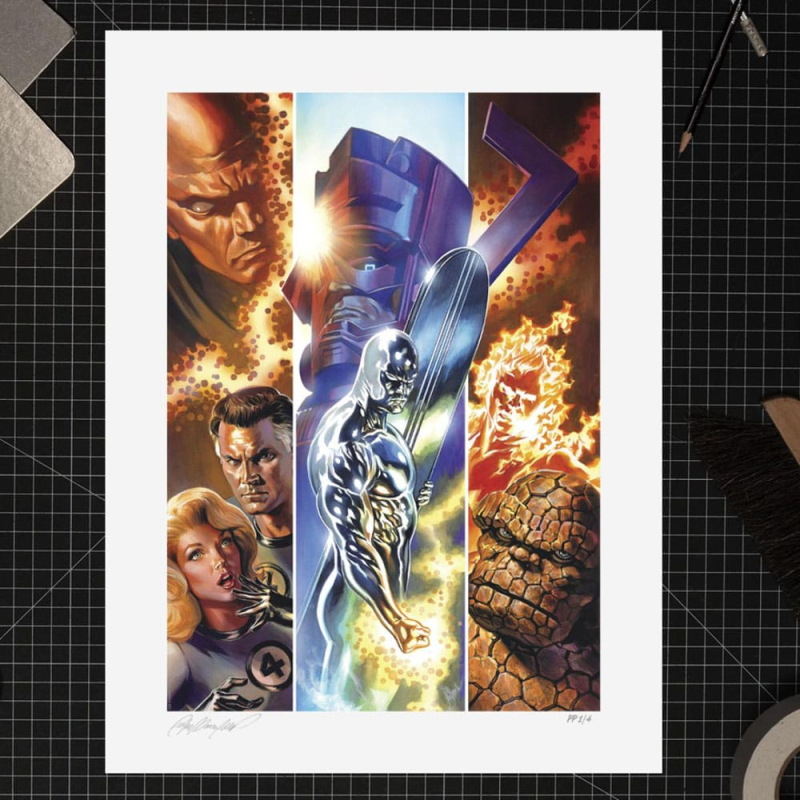 Marvel Fantastic Four #48 Art Print Fantastic Four 61 x 46 cm - unframed 1