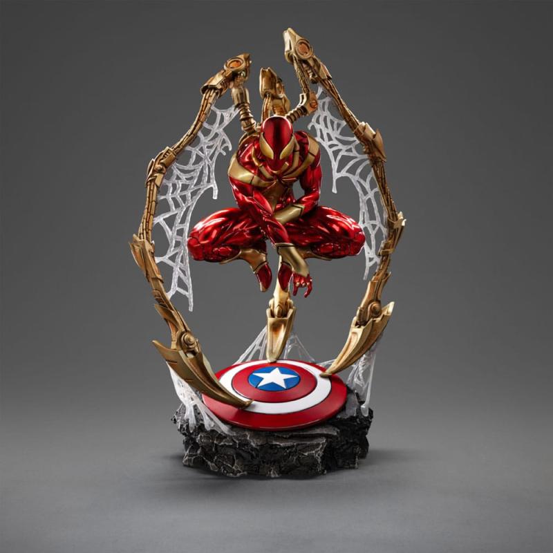 Marvel Art Scale Deluxe Statue 1/10 Spider-man Iron Armor Comics (CCXP Exclusive 2024) 24 cm 1