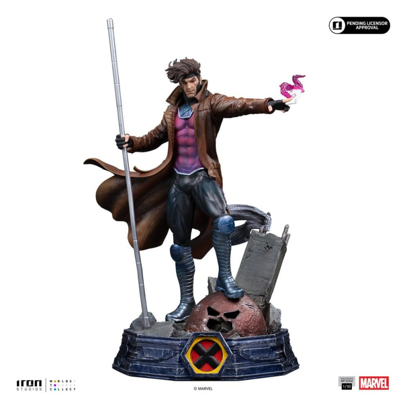 Marvel Gambit Unleashed Art Scale Statue 1/10 Gambit 28 cm 1
