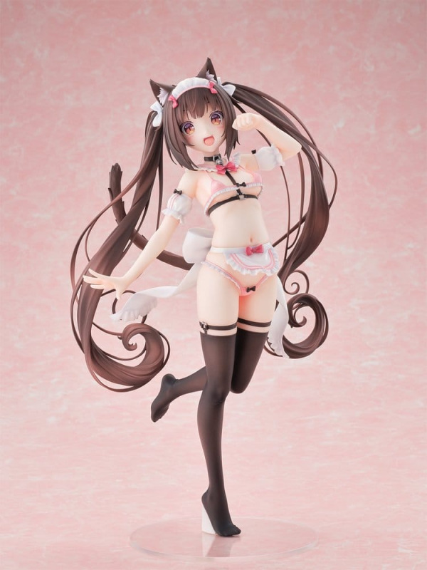 Nekopara PVC Figure 1/5.5 Chocola Micro Bikini Maid -STD Edition- 30 cm 1