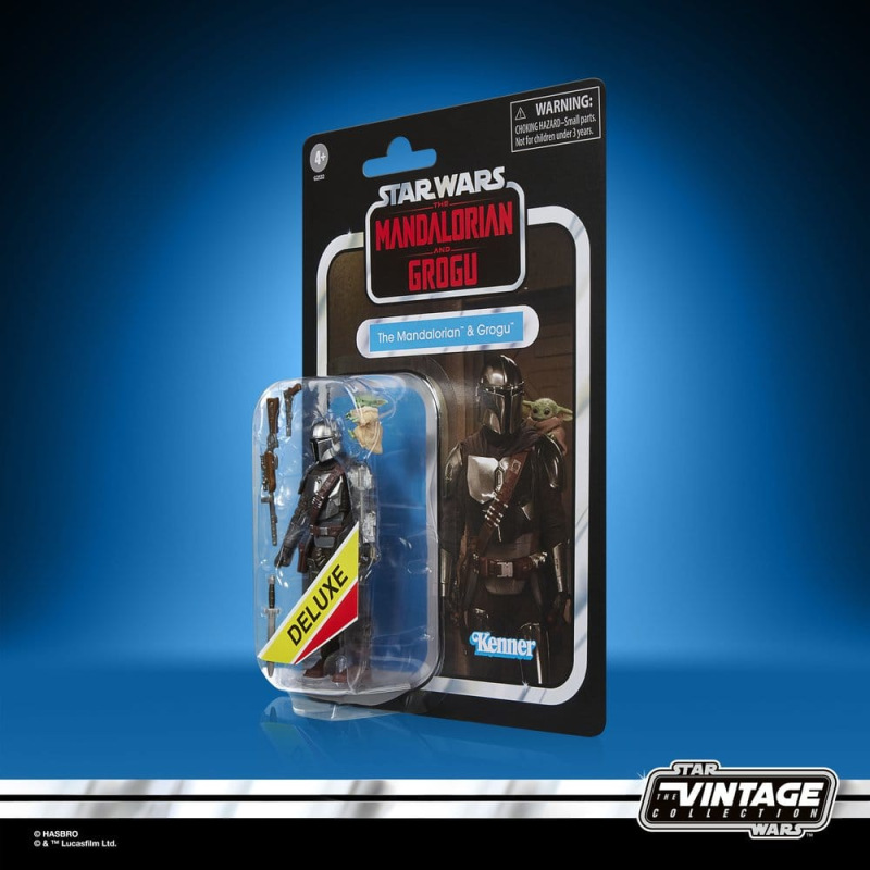 Star Wars: The Mandalorian & Grogu Vintage Collection Action Figure The Mandalorian & Grogu 10 cm 4