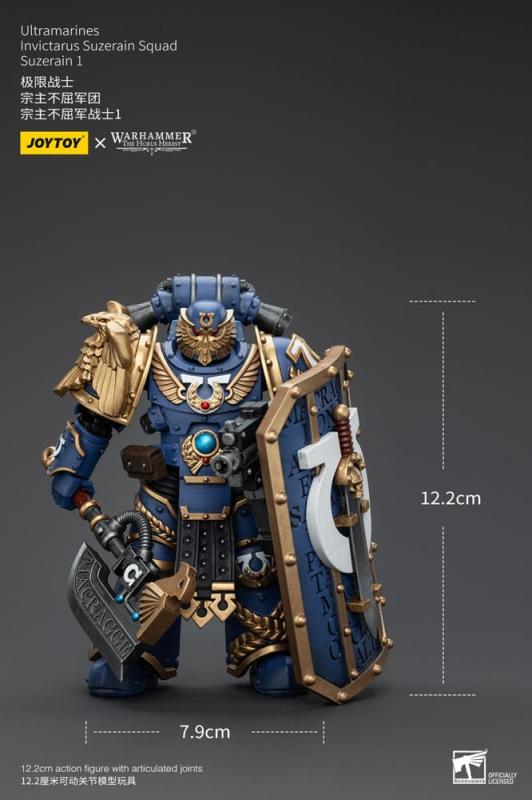 Warhammer The Horus Heresy Action Figure 1/18 Ultramarines Invictarus Suzerain Squad Suzerain 1 12 c