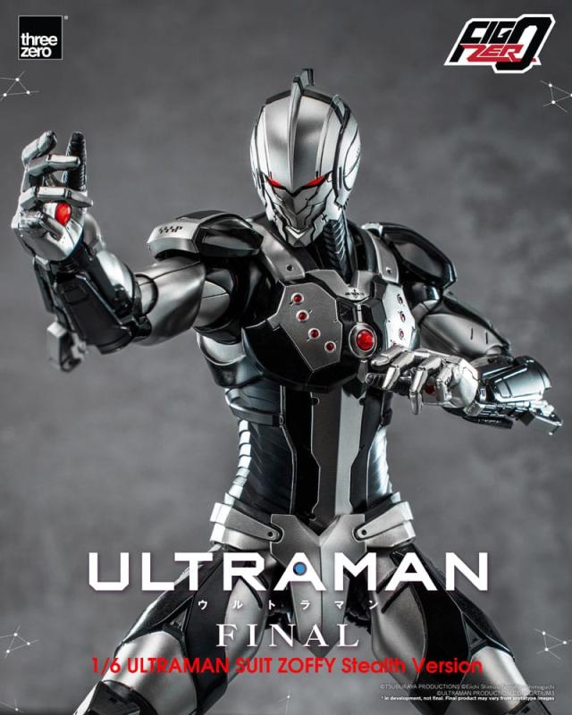 Ultraman Final FigZero Action Figure 1/6 Ultraman Suit Zoffy Stealth Version 30 cm 9