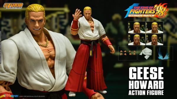 King of Fighters '98 Ultimate Match: Geese Howard 1/12 Action Figure - Storm Collectibles