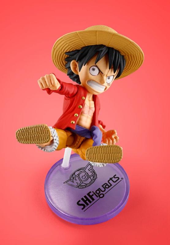 One Piece World Collactable Figures x S.H. Figuarts Action Figure Monkey D. Luffy 8 cm 5