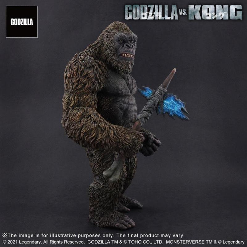 Godzilla vs. Kong: Kong 27 cm 2021 TOHO Large Kaiju Series PVC Statue - X-Plus