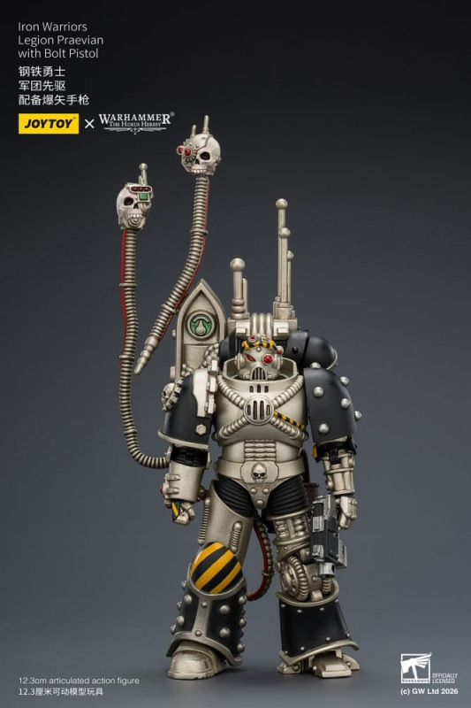 Warhammer The Horus Heresy Action Figure Iron Warriors Legion Praevian 12 cm 1