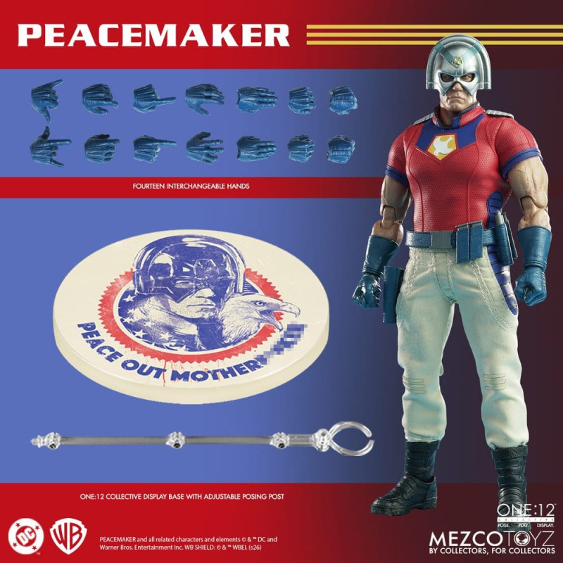 DC Comics One:12 Collective Action Figure 1/12 Peacemaker 17 cm 12