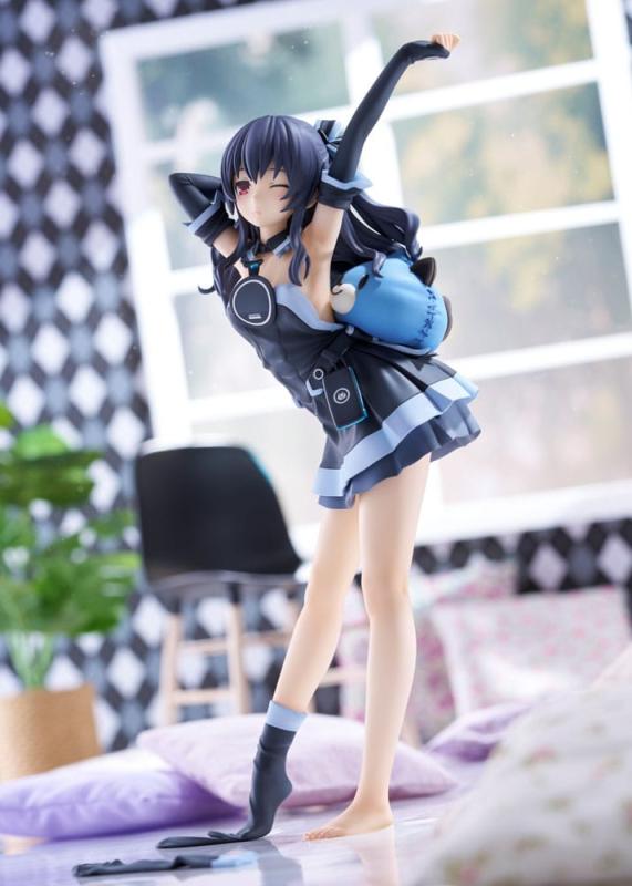 Hyperdimension Neptunia Statue 1/8 Neptunia Uni Wake Up Overseas Edition 20 cm 4