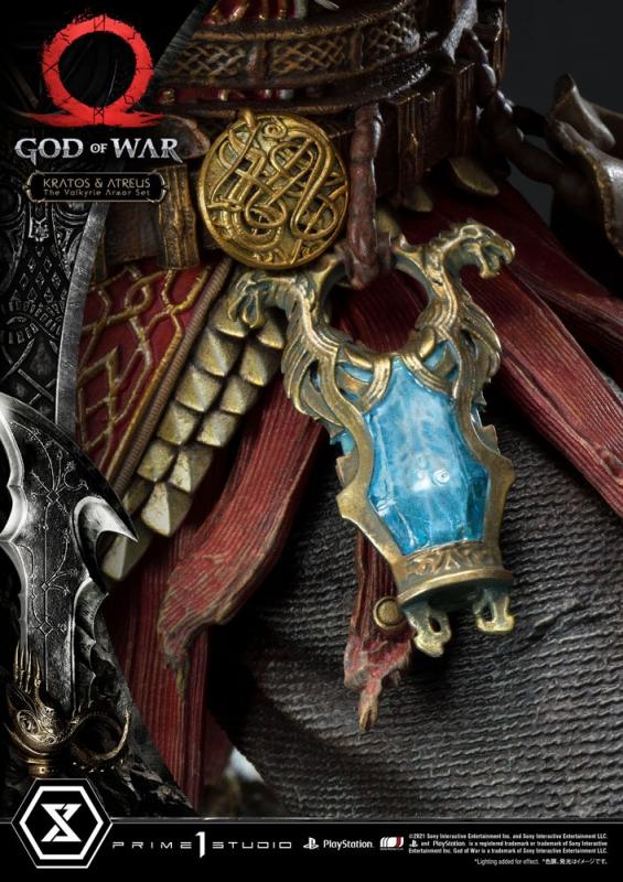 God of War: Kratos and Atreus in the Valkyrie 72 cm Statue - Prime 1 Studio