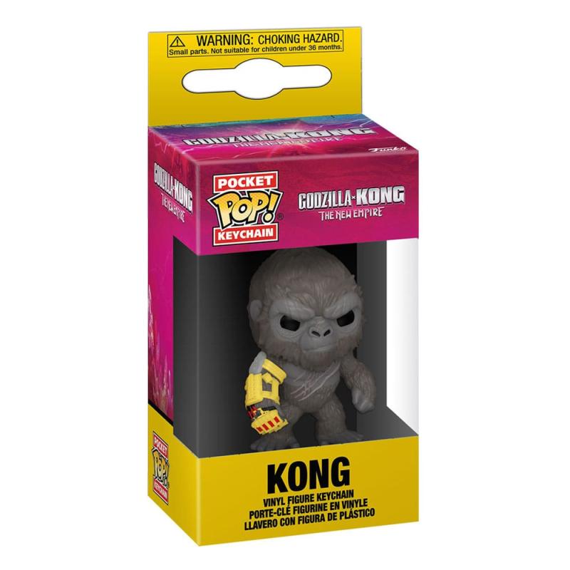 Godzilla vs. Kong 2 POP! Vinyl Keychains 4 cm Kong w/Mechanical Arm Display (12)