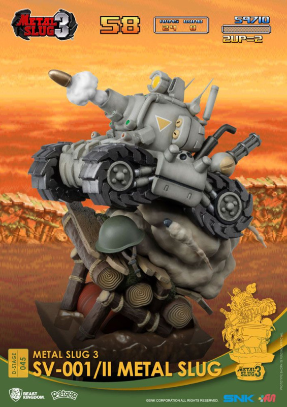 Metal Slug D-Stage PVC Diorama SV-001/II Metal Slug 16 cm 4