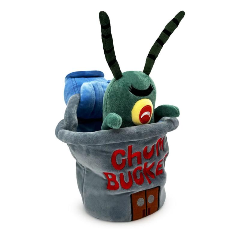 SpongeBob SquarePants Plush Figure Plankton Chum Bucket 22 cm