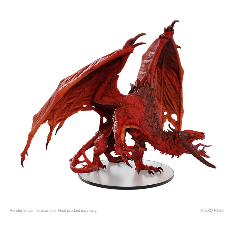 Pathfinder Battles Boxed prepainted Miniatures Diabolic Dragon 18 cm 3