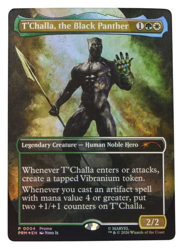 Magic The Gathering: Marvel Super Heroes Marvel Legends Action Figure Black Panther 15 cm 6