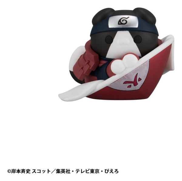 Naruto Shippuden Mega Cat Project Nyaruto! Mini Figures The bond between master and disciple ver. Bl 1