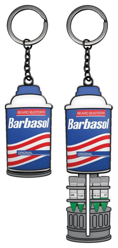 Jurassic Park Keychain Sliding Barbasol Can 2