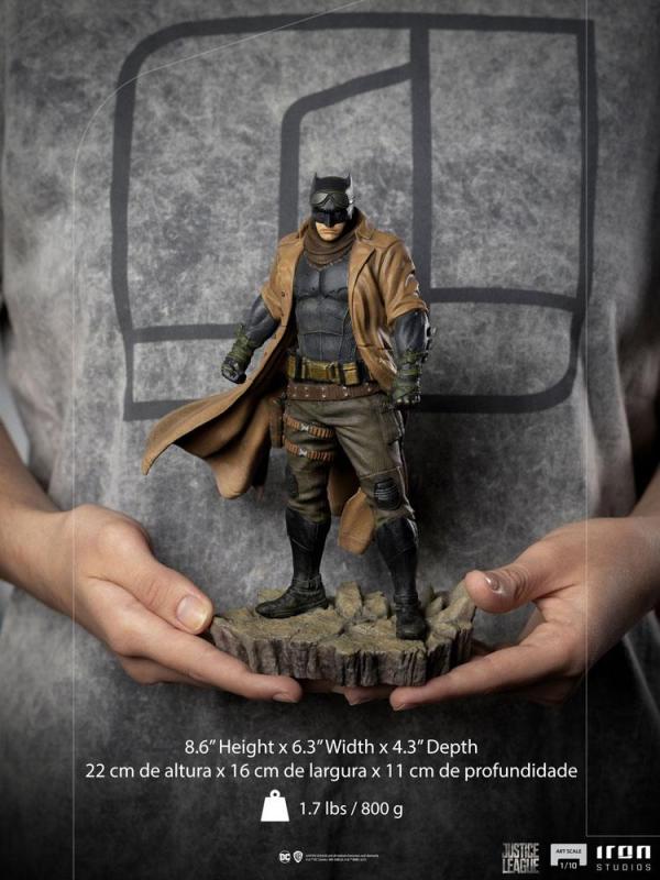 Zack Snyder's Justice League Art Scale Statue 1/10 Knightmare Batman 22 cm