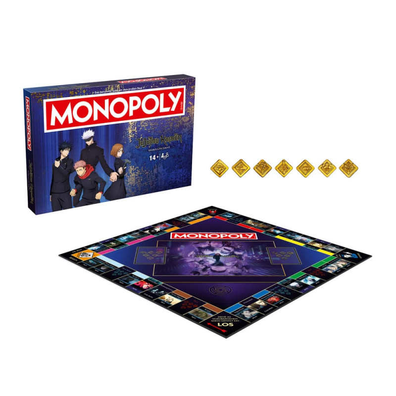 Monopoly Board Game Jujutsu Kaisen Season 2 *German Version* 6