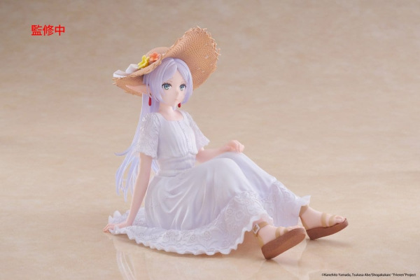 Frieren: Beyond Journey's End PVC Statue Desktop Cute Figure Frieren Summer Dress Ver. 13 cm 4