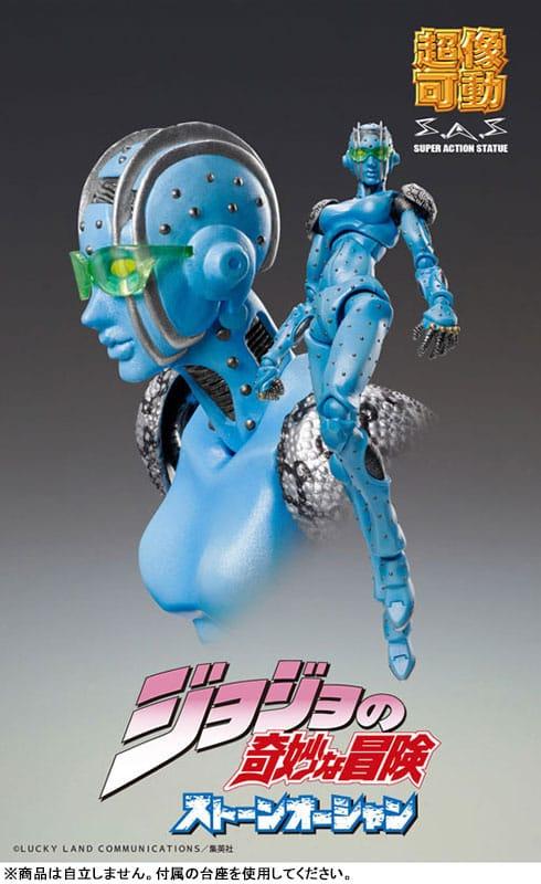 JoJo's Bizarre Adventure Part 6 Stone Ocean Super Action Action Figure Chozokado S·F 16 cm 2